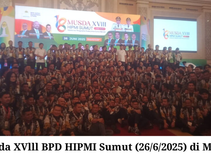 Kaperwil Sumut Media Berita Umum Nasional INDOPERS Jhon N.L.Tobing S.Th Mengucapkan Selamat & Sukses Atas Terpilihnya Dian Iskandar Nasution Cliffrs Jadi Ketum BPD HIPMI Sumut (2025-2028)