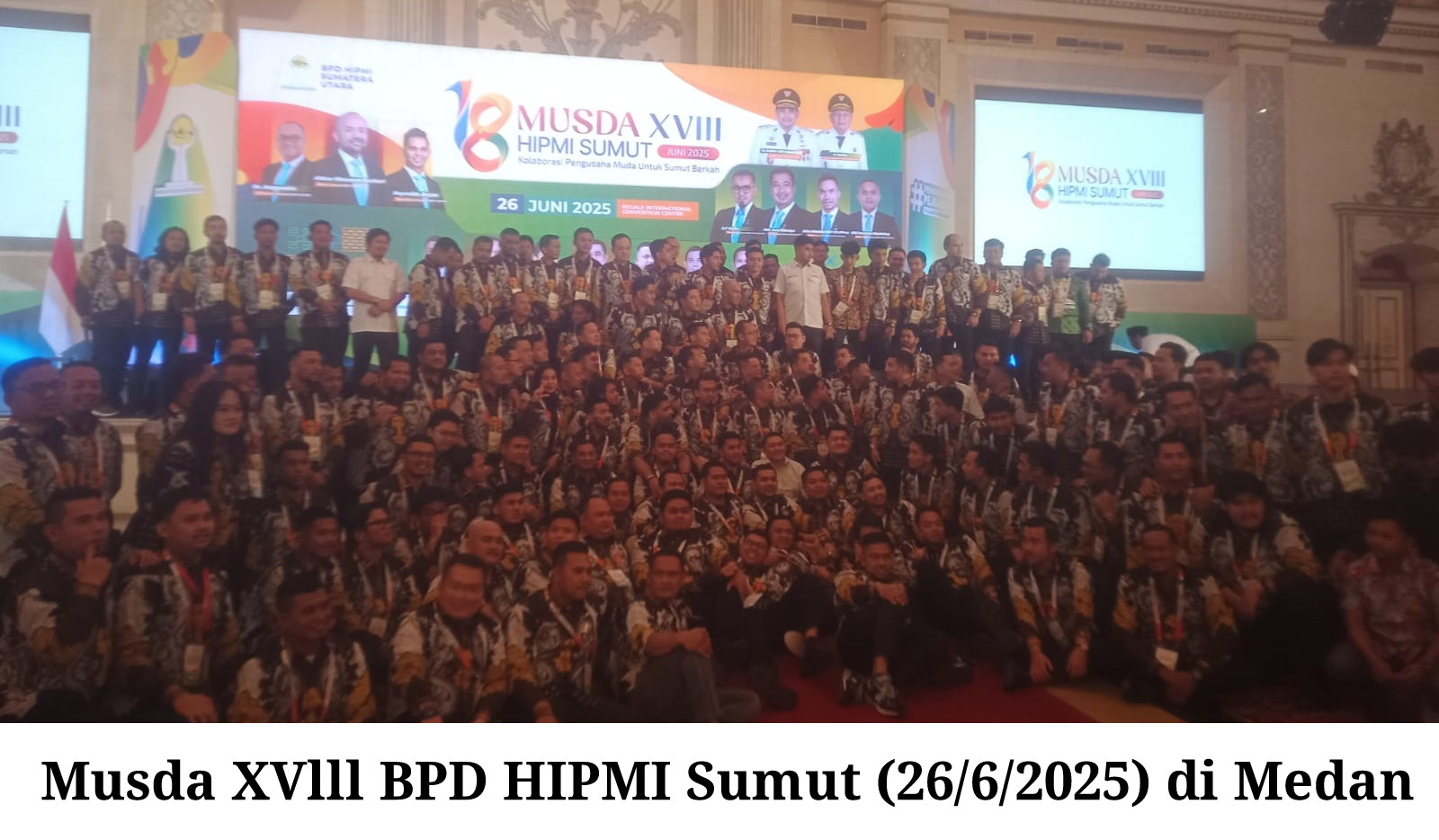 Kaperwil Sumut Media Berita Umum Nasional INDOPERS Jhon N.L.Tobing S.Th Mengucapkan Selamat & Sukses Atas Terpilihnya Dian Iskandar Nasution Cliffrs Jadi Ketum BPD HIPMI Sumut (2025-2028)
