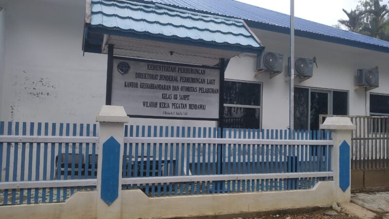 Kantor Perwakilan Syahbandar Pegatan Kabupaten Katingan Tutup, Masyarakat Sangat Menyayangkan Hal Ini.