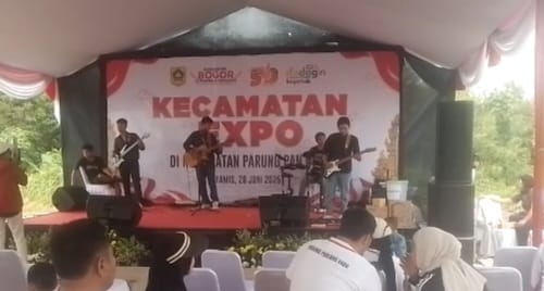 ‘SOLOMON BAND’ Ikut Meriahkan HJB 543 di Kecamatan Parungpanjang.