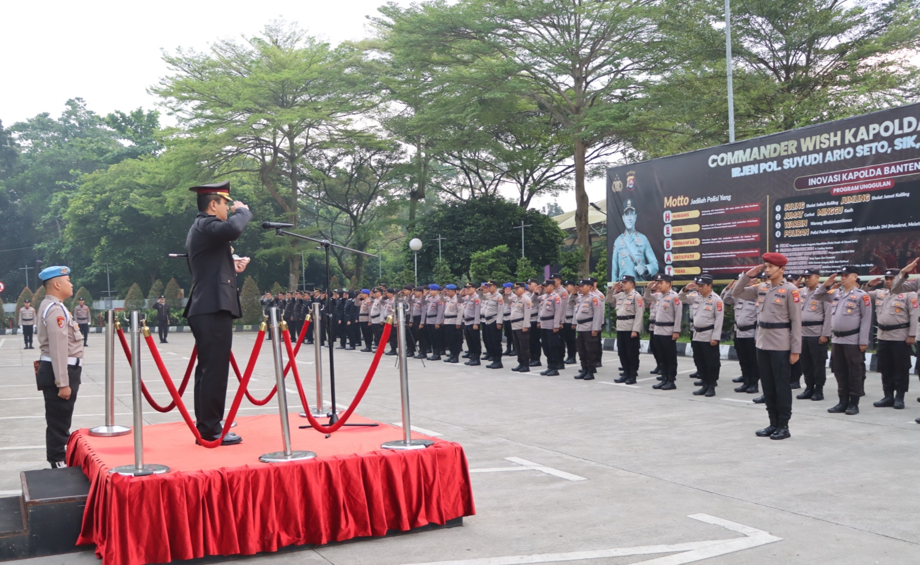 Kapolresta Tangerang Pimpin Upacara Hari Lahir Pancasila 2025, Sampaikan Amanat Kepala BPIP RI