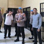 Usai Apel Pagi, Kabid Propam Polda Banten dan Kapolresta Tangerang Tinjau Keamanan Rutan Polresta Tangerang