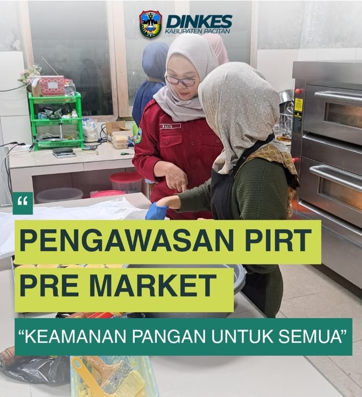 Dinkes Pacitan Laksanakan Kunjungan IRTP di 7 Lokasi Wilayah Kecamatan Pacitan dan Nawangan.