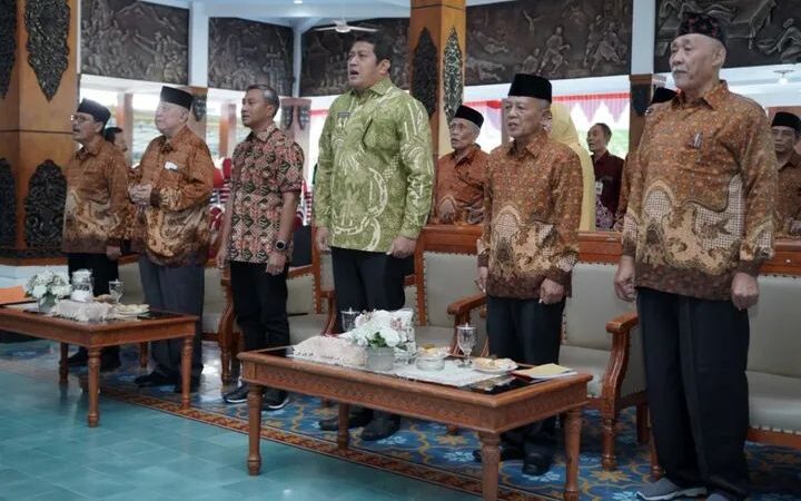 Bupati Indrata Nur Bayuaji Membuka Muskab Persatuan Wredatama Republik Indonesia Kabupaten Pacitan 2025