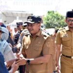 Bersama Forkopimda Bupati Pacitan Indrata Nur Bayuaji Tinjau Asrama Sekolah Rakyat di Hari Pertama MPLS.