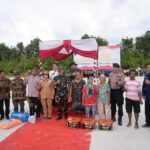 Wakil Bupati Gunung Mas Buka TMMD Imbangan Desa Karya Bhakti