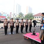 Periode 1 Juli 2025, Kapolres Metro Tangerang Kota Pimpin Kenaikan Pangkat 102 Anggotanya