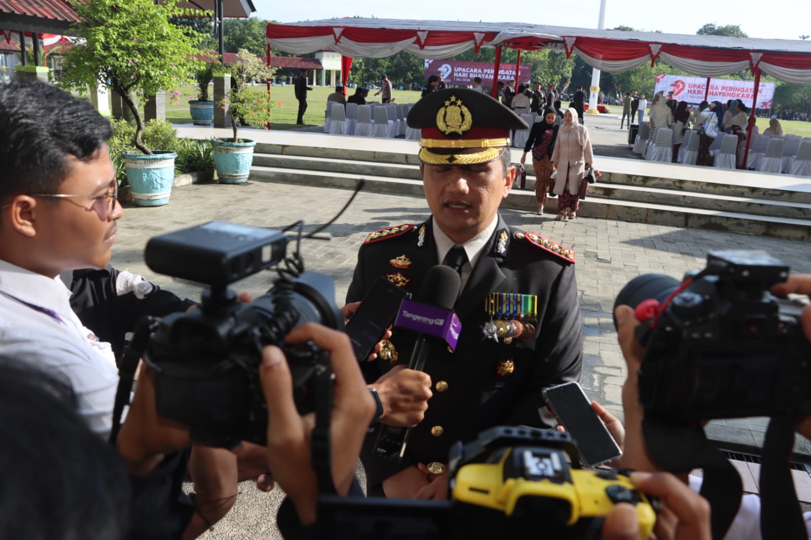Kapolresta Tangerang Pimpin Rangkaian Peringatan Hari Bhayangkara ke-79: Wujudkan Polri Semakin Dekat dengan Masyarakat