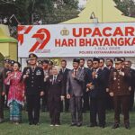 Upacara Hari Ulang Tahun Bhayangkara Ke 79 Tahun 2025 di Polres Kotawaringin Barat Dipimpin Kapolres AKBP Theodorus Priyo Santosa S.I.K.