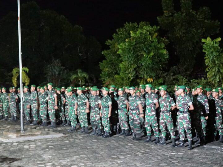 Dandim 1016/Plk Sambut Prajurit Baru Yonif TP 830/Isen Mulang