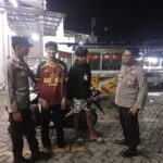 Memberantas Kenakalan remaja, Polsek Kresek lakukan Patroli Mobile di Desa Cibetok