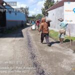 Pemeliharaan Rutin Ruas Jalan Suwaluh – Pakel Sepanjang 800 Meter, Rampung Dikerjakan PUPR Tulungagung