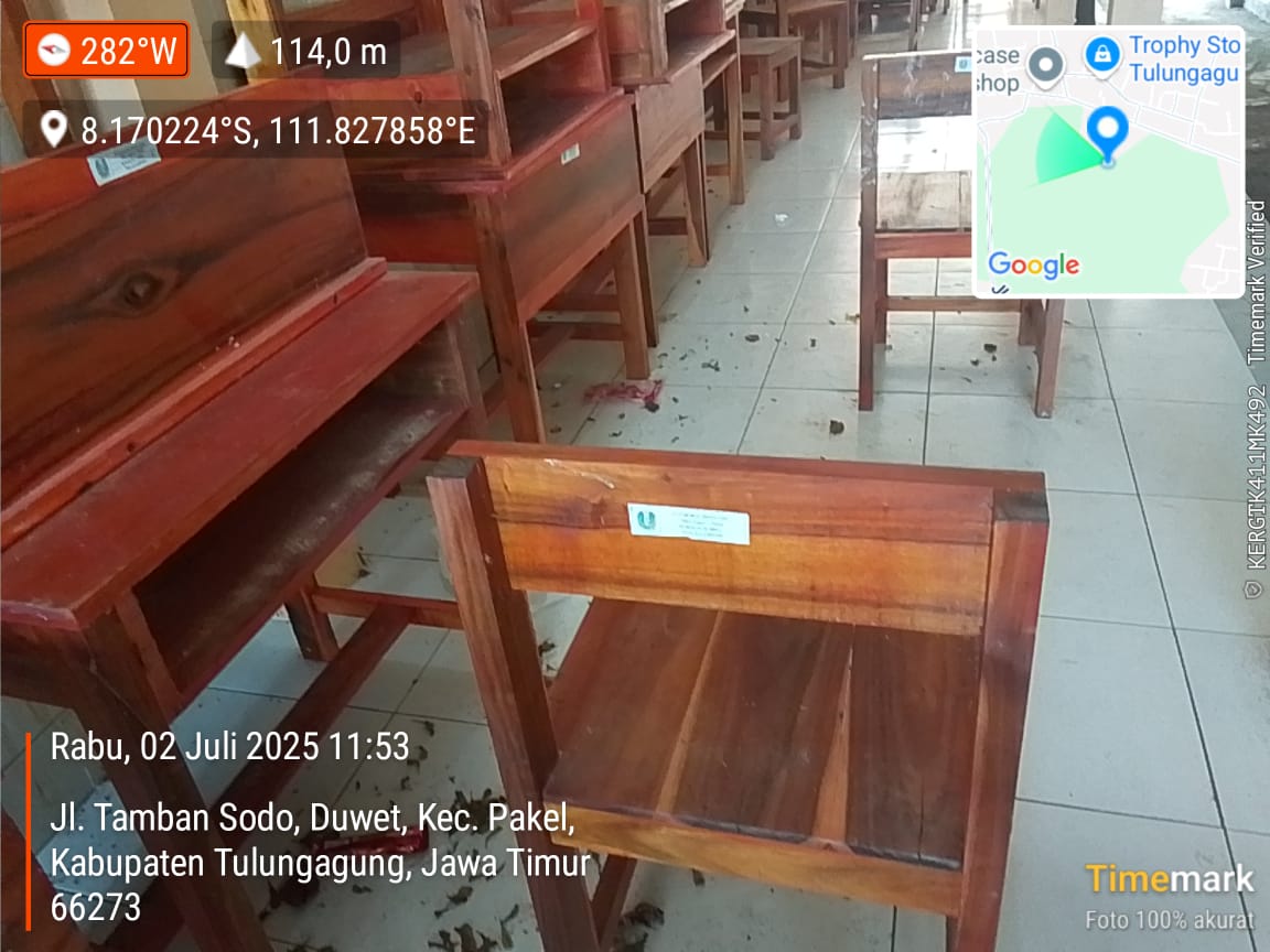 Pembangunan Gedung Baru SMA Negeri 1 Pakel Tulungagung Minim Informasi, Kepala Sekolah Lempar Tanggung Jawab, “Komite Pilih Bungkam”