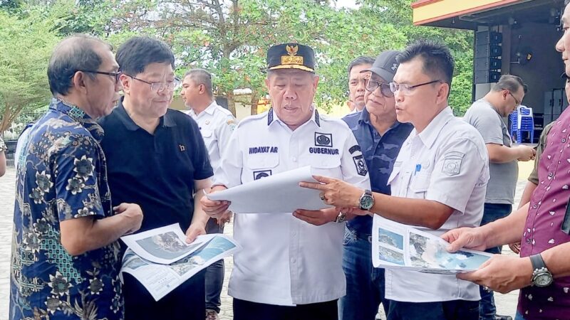 Di Belinyu Kabupaten Bangka Akan Segera Dibangun Pelabuhan Berstandar Internasional Oleh Investor Asal Tiongkok.