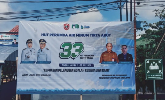 Rayakan HUT ke-33, Perumdam Tirta Arut Kuatkan Kinerja dan Ekspansi Layanan Air Bersih