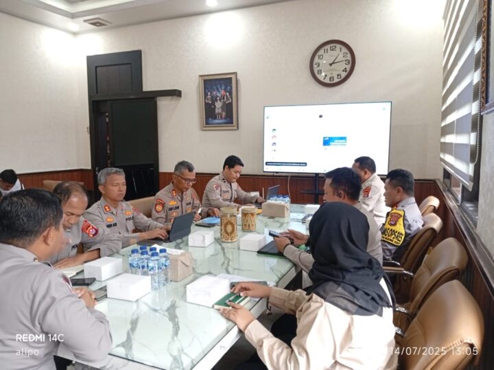 Wakapolresta Tangerang Ikuti Rakor SPPG Wilkum Polda Banten
