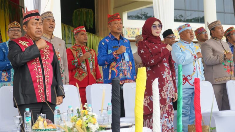 Wakili Dandim 1016/Plk, Pabung Ucapkan Selamat Hari Jadi ke-60 Pemerintah Kota dan Hari Jadi ke-68 Kota Palangka Raya