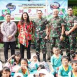 Danrem 051/Wijayakarta Mendampingi Pangdam Jaya Dalam Program Makan Bergizi di SDN 05 Cipinang Jakarta Timur
