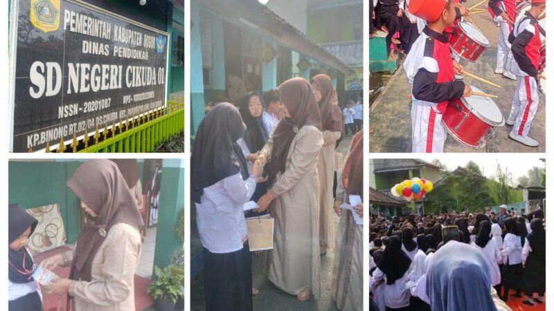 MPLS Ditutup, 20 Anak Yatim Disantuni SDN Cikuda 01: Mengajarkan Kepedulian Sejak Dini