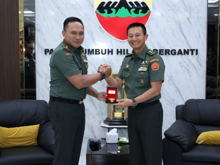 Tim Pokja Sahli Panglima TNI Bidang Komsos Diterima Pangdam I/BB di Makodam I/BB