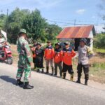 Babinsa Aktif Dalam Poslap Satgas Karhutla