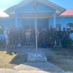 Survey Patok Batas oleh Satgas Pamtas RI-RDTL di Kecamatan Nino