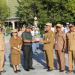 Kodim 1016/Plk Serahkan Piala Lomba Green Camp 2 Saka Wira Kartika Tahun 2025