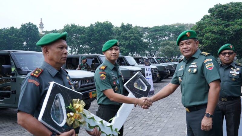 Irdam I/BB Serahkan Secara Simbolis 62 Unit Ransus Maung Bandung ke Satuan Jajaran Kodam I/BB