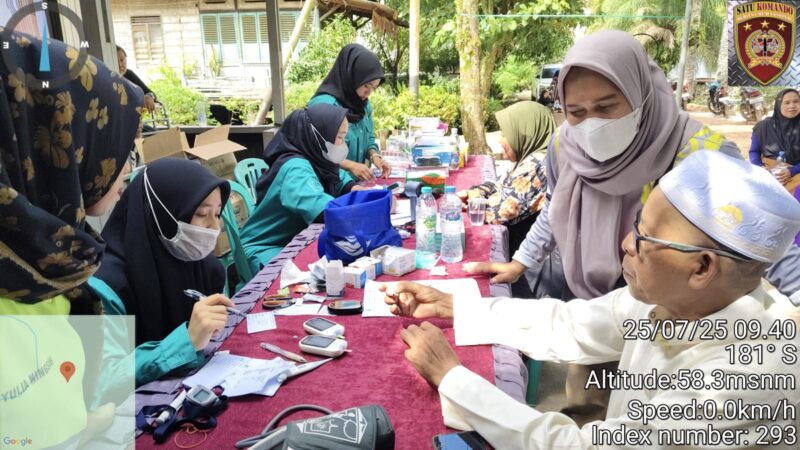 PT. Bumi Makmur Waskita Program Berobat Gratis Untuk Masyarakat di Desa Menjalin Kecamatan Parenggean Kotim