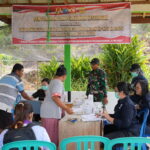 Satgas TMMD Gandeng Tim Kesehatan Gelar Pengobatan Gratis