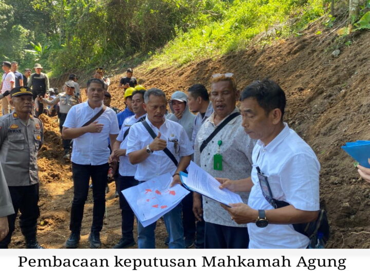 Polresta Deli Serdang Berhasil Amankan Kegiatan Eksekusi Lahan Bendungan Lau Simeme