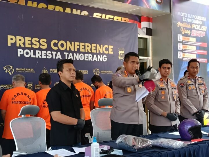 Viral Oknum Opang Paksa Turun Penumpang Taksol, Polresta Tangerang Tetapkan Empat Tersangka