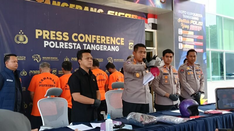Viral Oknum Opang Paksa Turun Penumpang Taksol, Polresta Tangerang Tetapkan Empat Tersangka