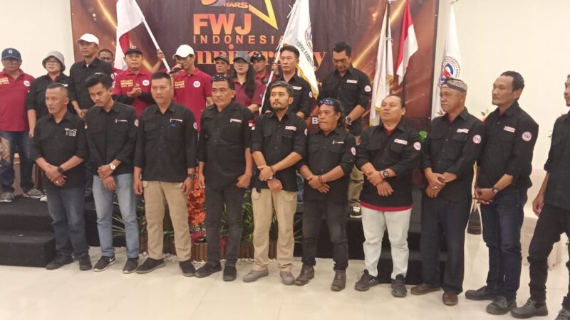 Ketua FWJI Korwil Kab Bogor Usai di Lantik Ucapkan Terimakasih Kepada Forkopimda Kab Bogor Atas Dukungan dan Supportnya