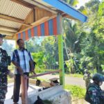 Satgas Yonif 642/Kps Pos Kramomongga Laksanakan Anjangsana