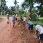 Ciptakan Lingkungan Yang Bersih, Babinsa Koramil 1015-07/Parenggean Bersama Warga Kerja Bakti