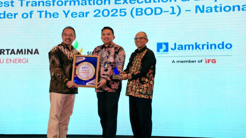 Jamkrindo Borong Penghargaan di Ajang Indonesia Digital Technology andInnovation Award 2025