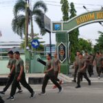 Jum’at Sehat, Personil Kodim 1015/Sampit Laksanakan Olahraga Bersama