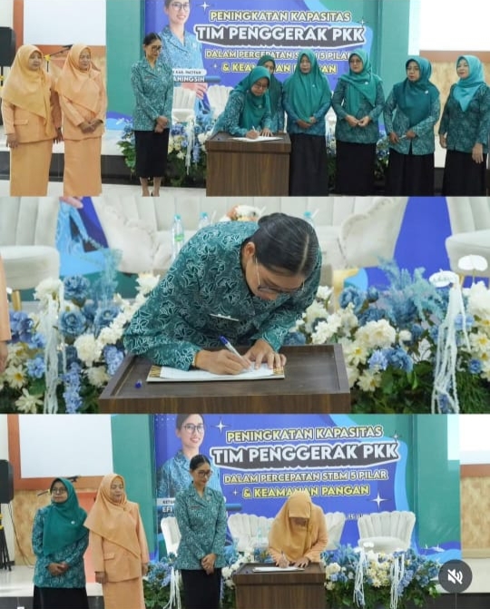 Peningkatan Kapasitas Tim Penggerak PKK Kabupaten Pacitan
