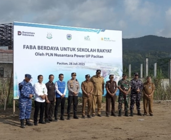 Bupati Pacitan Indrata Nur Bayuaji: Kontribusi Bersama Untuk Pacitan, Hadiri Kolaborasi Dalam Aksi Dan Penyampaian CSR FABA Untuk Persiapan Pembangunan Sekolah Rakyat Pacitan.
