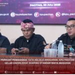 Perkuat Tata Kelola Anggaran, KPU Kabupaten Pacitan Menggelar Knowledge Sharing Standar Biaya Masukan
