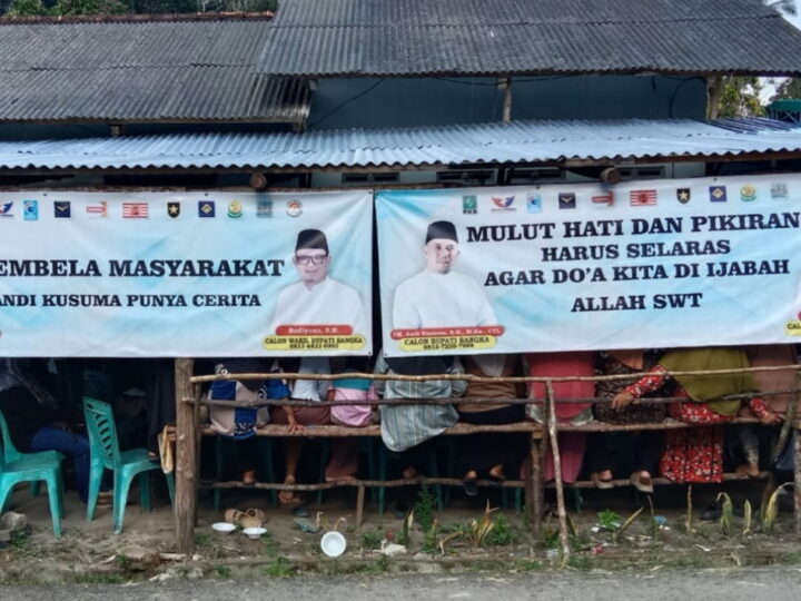 Paslon Dr. Andi Kusuma Sebagai Calon Bupati dan Budiyono Calon Wakil Bupati Bangka Adakan Pengobatan Alternatif Gratis Untuk Masyarakat