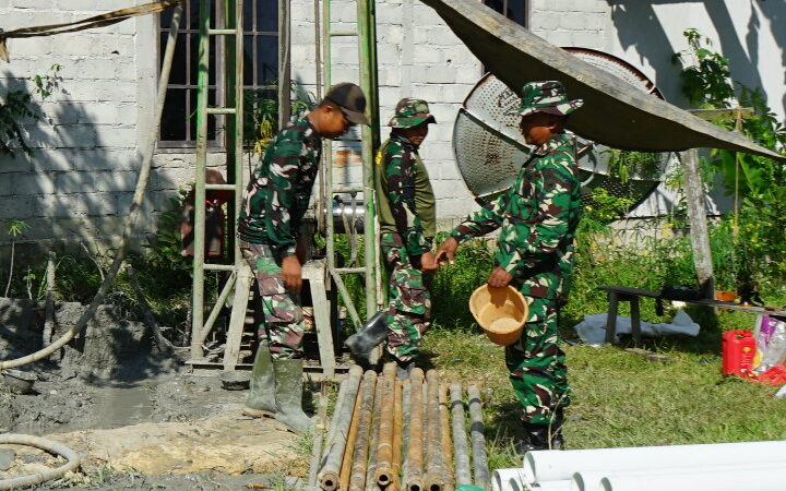 Dan SSK TMMD Imbangan Cek Pengeboran Sumur Bor