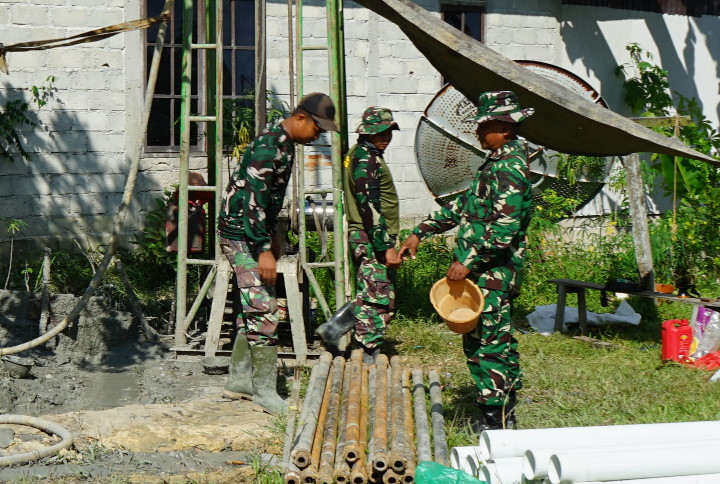 Dan SSK TMMD Imbangan Cek Pengeboran Sumur Bor
