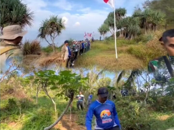Beri Dukungan Semangat Kepada Tim Ekspedisi Merah Putih Bupati Pacitan Ikut Jalan Kaki Susur Pantai