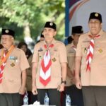 Sambutan Wakil Bupati Pacitan Gagarin Sumrambah Dalam Peringatan Hari Jadi Pramuka ke-64, Pramuka Berperan Penting Membantu Program Pemerintah