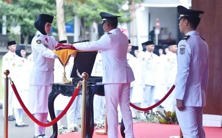 Pimpin Upacara HUT Ke-80 Kemerdekaan RI Bupati Pacitan Beri Pesan “Jaga Solidaritas Kerukunan Dan Persatuan”