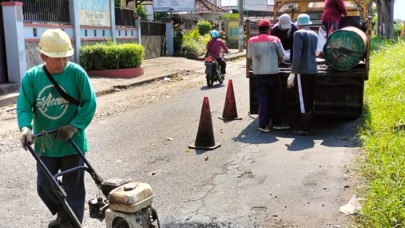 Dinas PUPR Tulungagung Selesaikan Pemeliharaan Ruas Jalan Plandaan – Boro