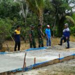 Dinas PU Gunung Mas Tinjau Kualitas Jalan TMMD Imbangan ke-125 di Desa Karya Bakti