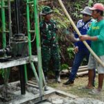 Dukung Program Unggulan Kasad, TMMD Kerjakan Sumur Bor